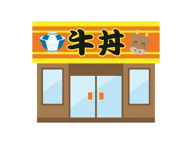 (放課後ハウスTERAKOYA)外食体験　吉野家＆すき家に行って来ました(≧▽≦)