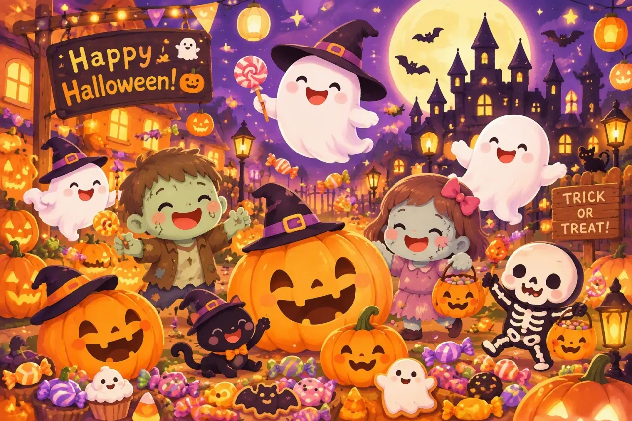 【トリックオアトリート！】てらこやハロウィンイベント(*´з`)